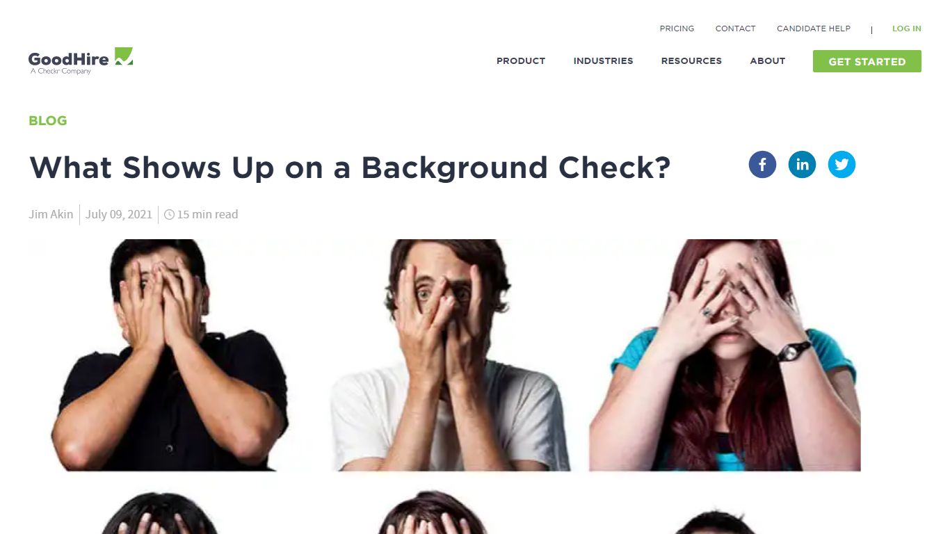 What Shows Up on a Background Check? | GoodHire